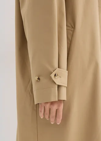 Trenčkot s pútkami • khaki hnedá • obchod bonprix