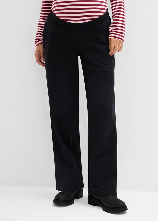 Pantalon de grossesse 2en1 à bande ventrale réglable • noir • product-page.page-title-suffix