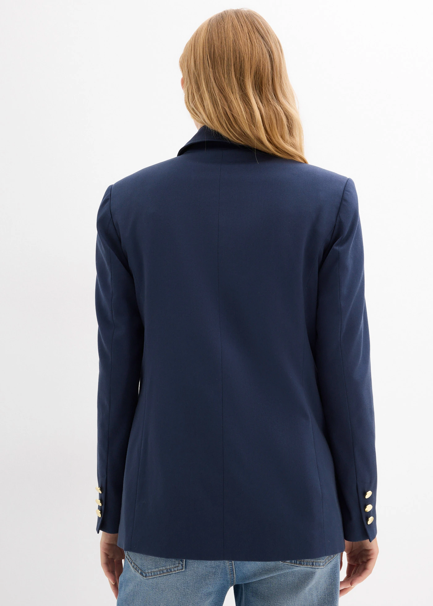 Sacou în stil relaxat • bleumarin • magazin bonprix