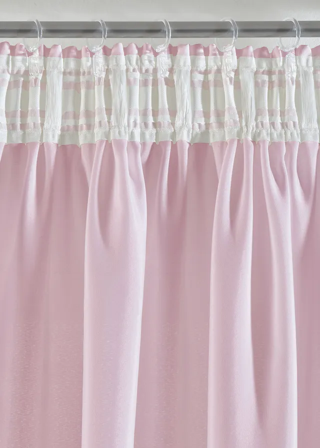 Lot de 2 voilages en polyester recyclé • rose clair • product-page.page-title-suffix