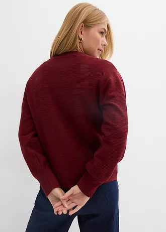 Pull, Couleur: rouge rubis