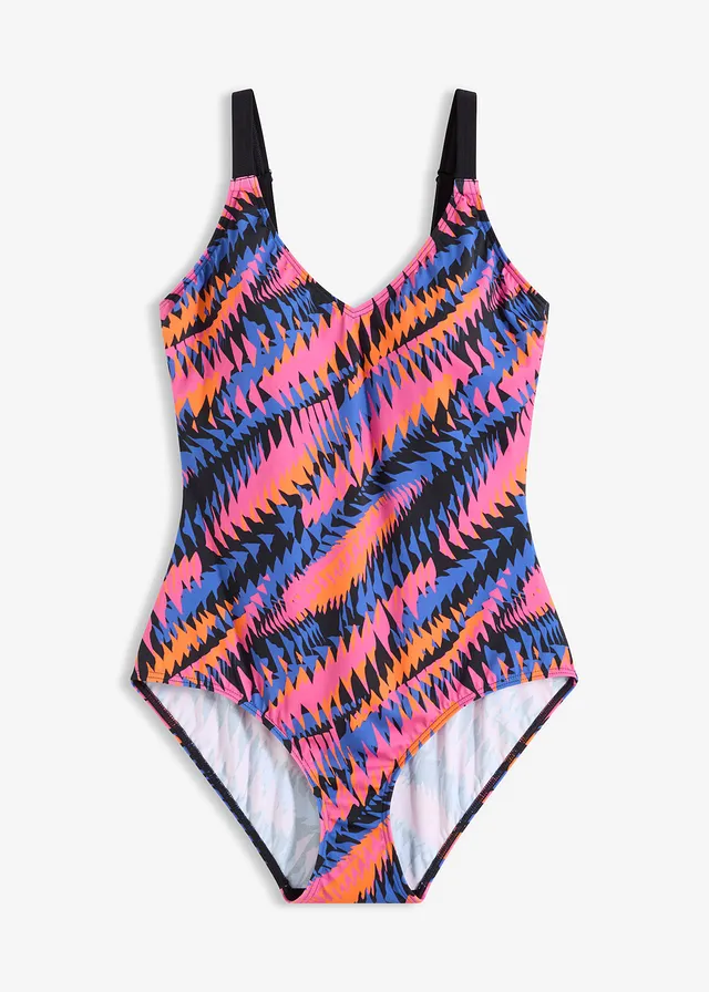 Costum de baie cu decolteu în V