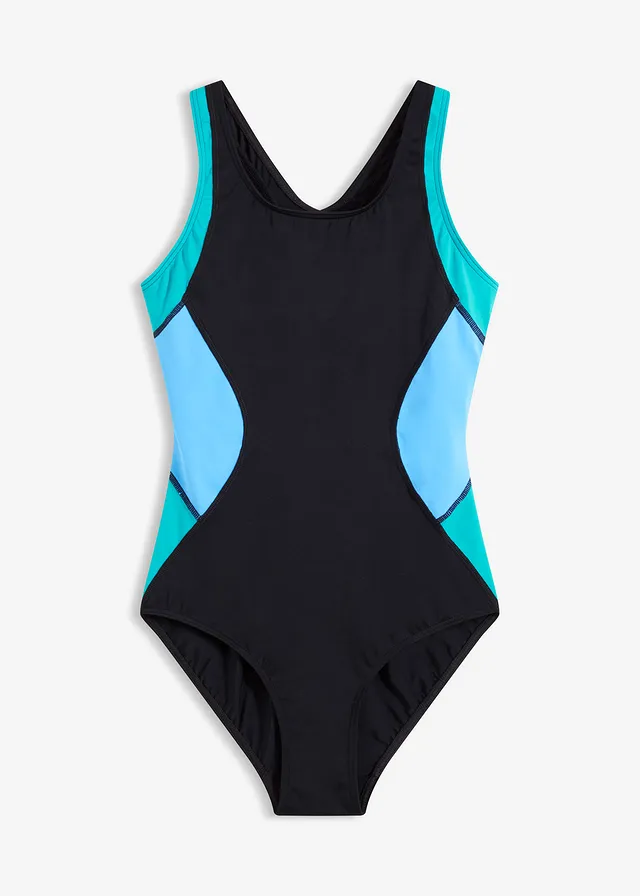 Costum de baie sport cu uscare rapidă, cu racerback