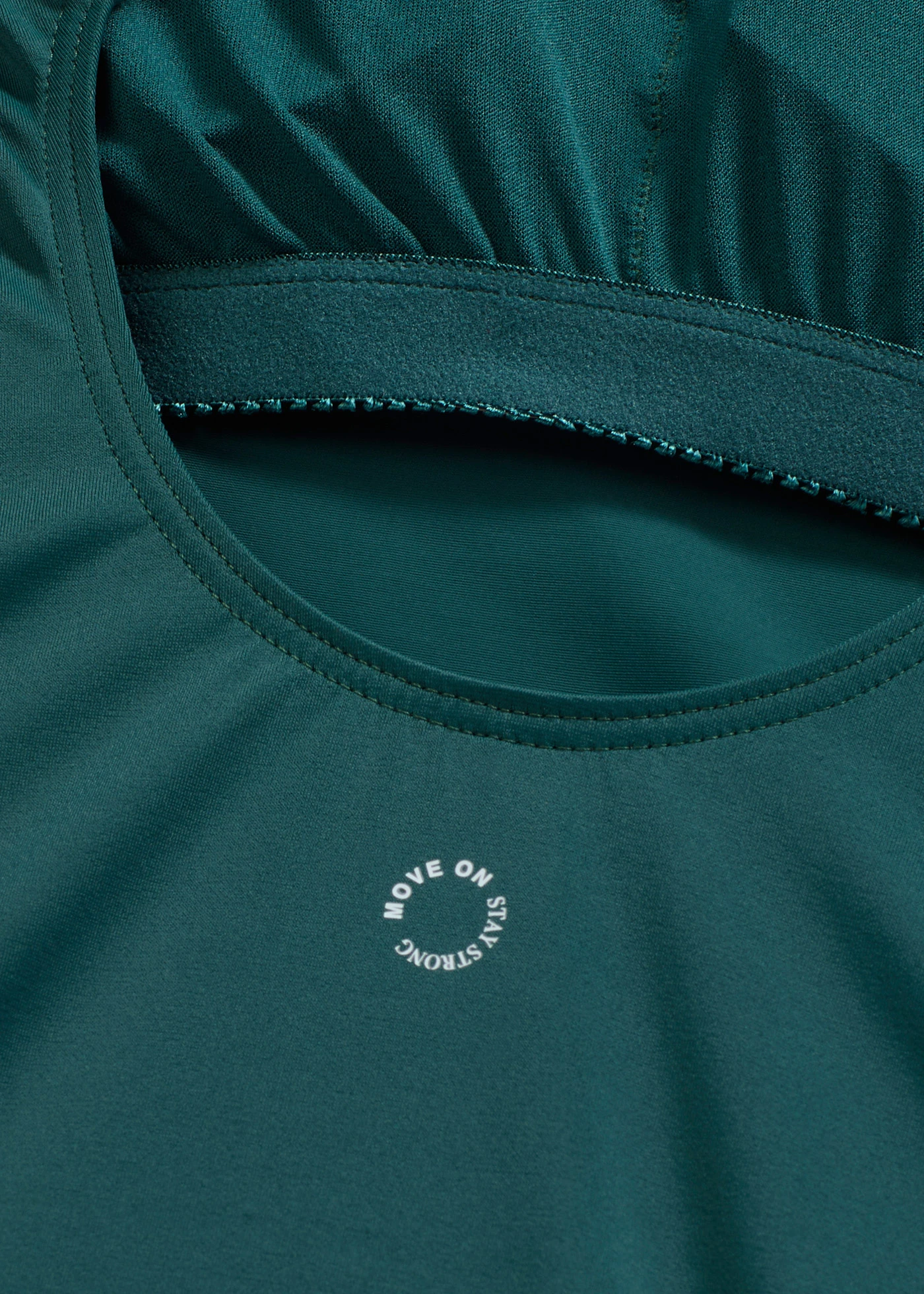 Costum de baie cu uscare rapidă, cu racerback • verde petrol • magazin bonprix