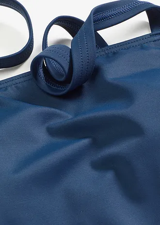 Maillot 1 pièce à encolure carrée • bleu foncé • Boutique bonprix