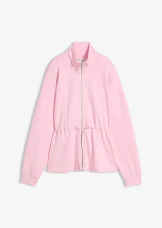 Bluza rozpinana z miękkiego materiału scuba