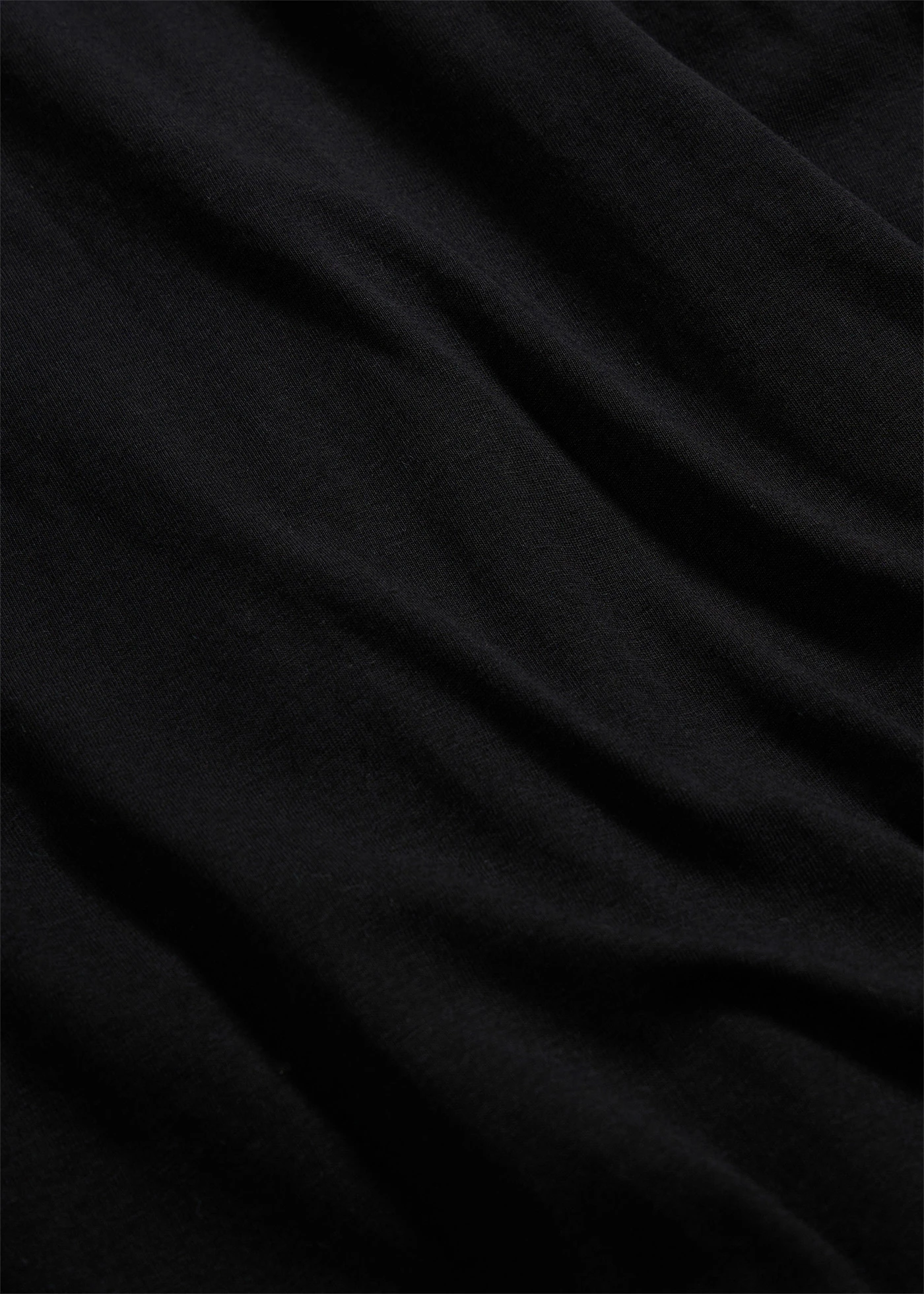 Bluză tricot cu mâneci lungi cu bumbac organic (set/3 buc.) • negru+negru+negru • magazin bonprix