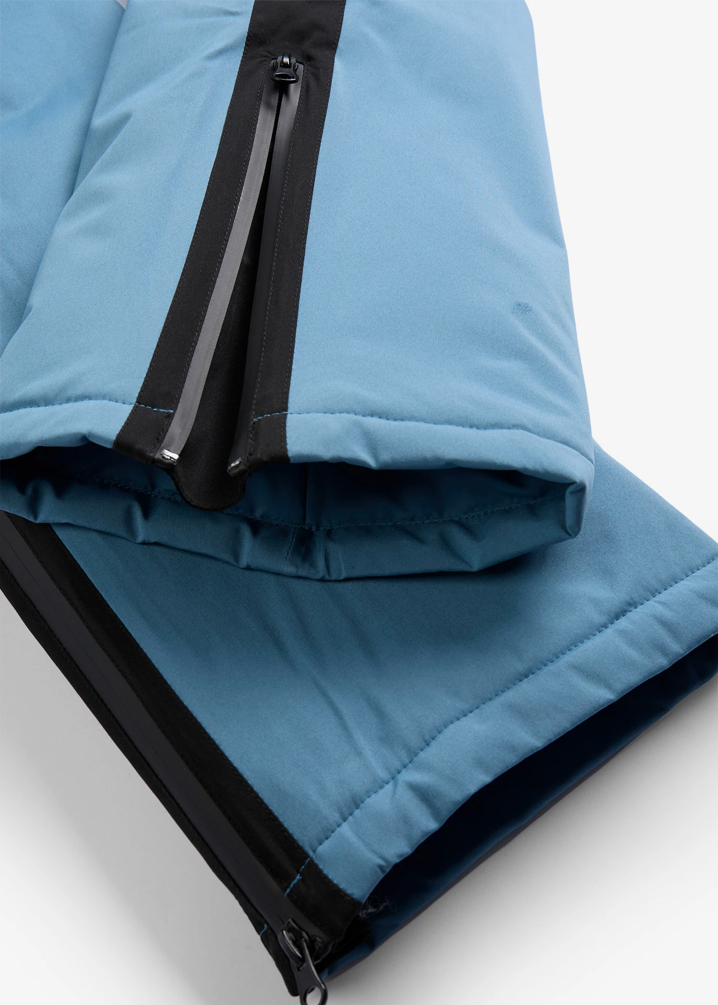 Pantaloni de schi căptușeală călduroasă, cu protecție împotriva zăpezii • albastru/gri • magazin bonprix