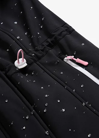 Vízlepergető Softshell kabát • fekete • bonprix áruház