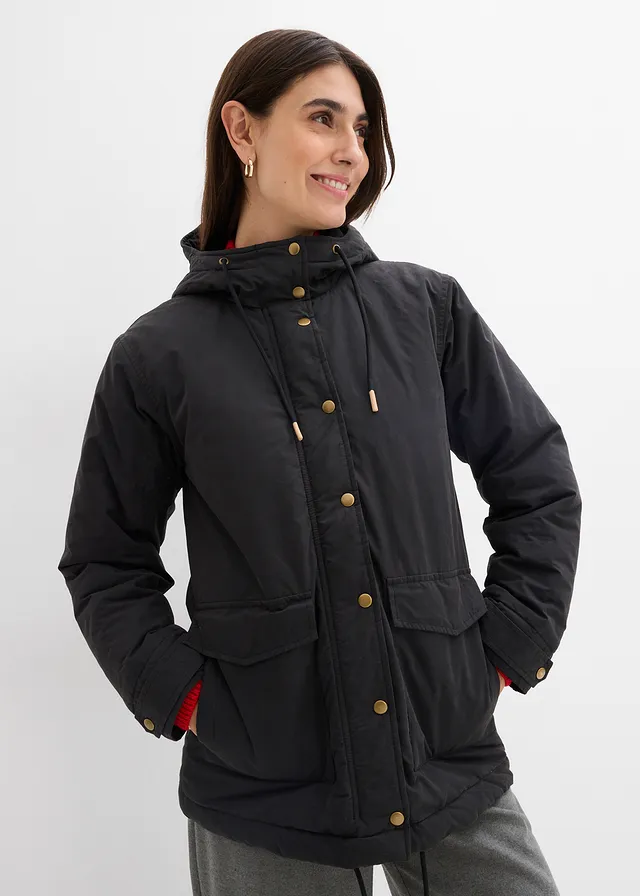 Warm gewatteerde parka