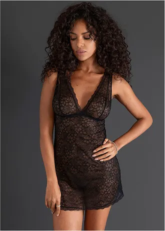 Négligé • noir • Boutique bonprix