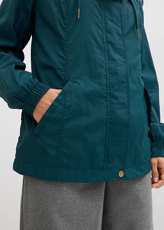 Parka très légère pour la mi-saison • vert profond • Boutique bonprix