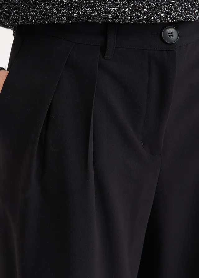 Marlene Dietrich broek met elastische band • zwart • product-page.page-title-suffix