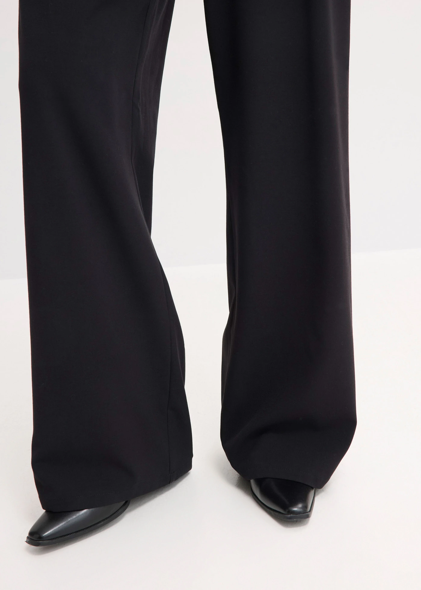 Marlene Dietrich broek met elastische band • zwart • bonprix online shop