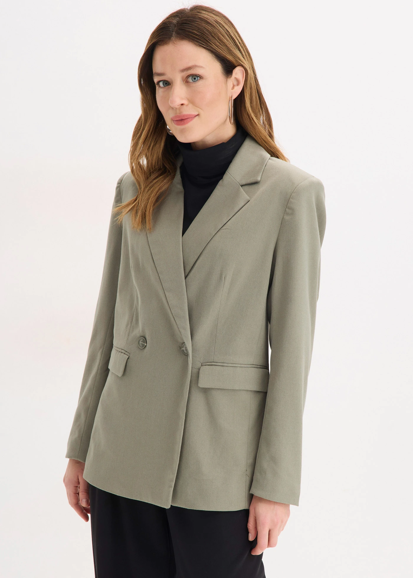 Żakiet oversize • oliwkowy • sklep bonprix