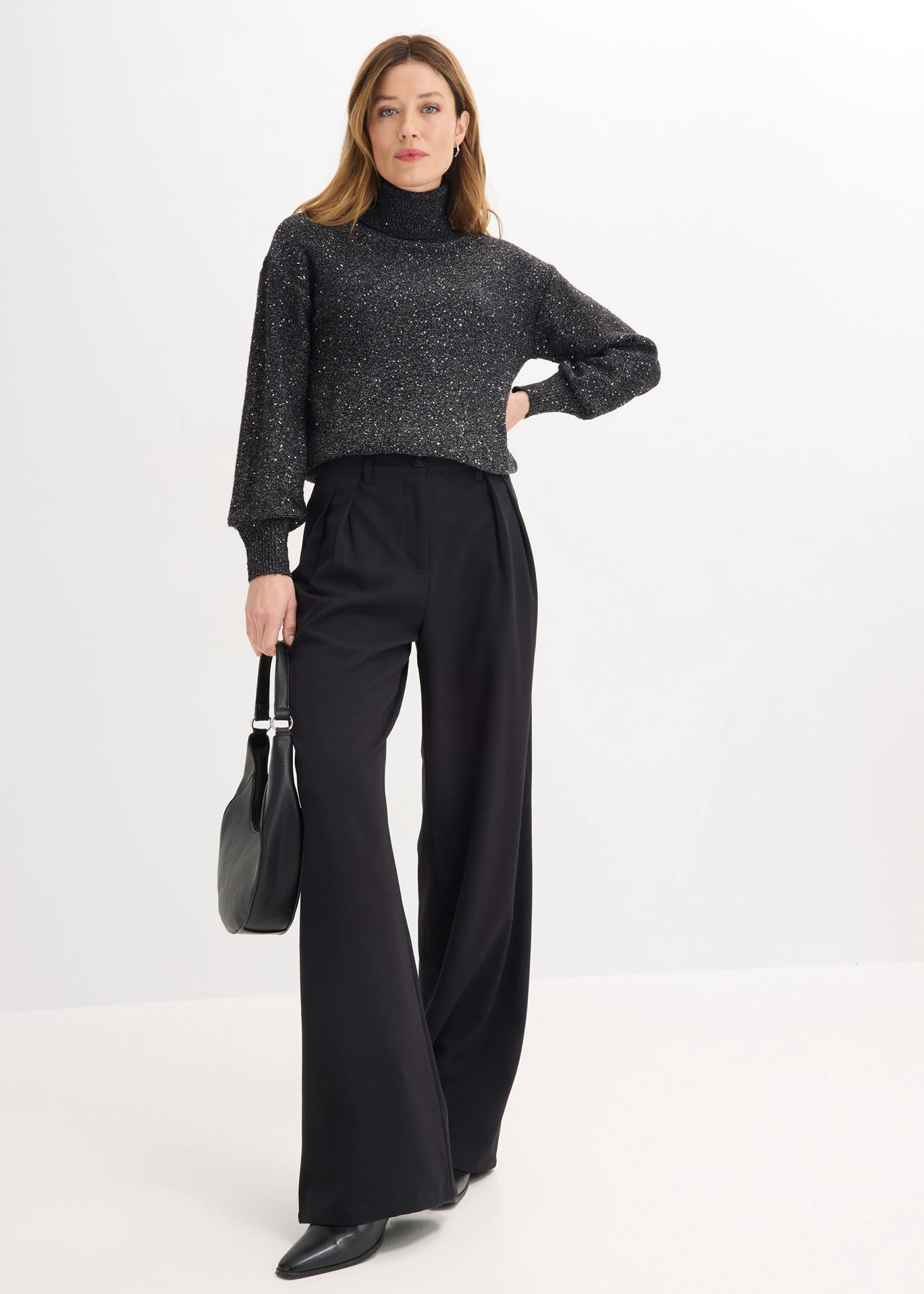 Marlene nadrág elasztikus derékpánttal • fekete • bonprix áruház