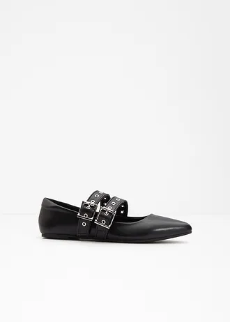 Mary Janes met een gewatteerde binnenzool • zwart • bonprix online shop
