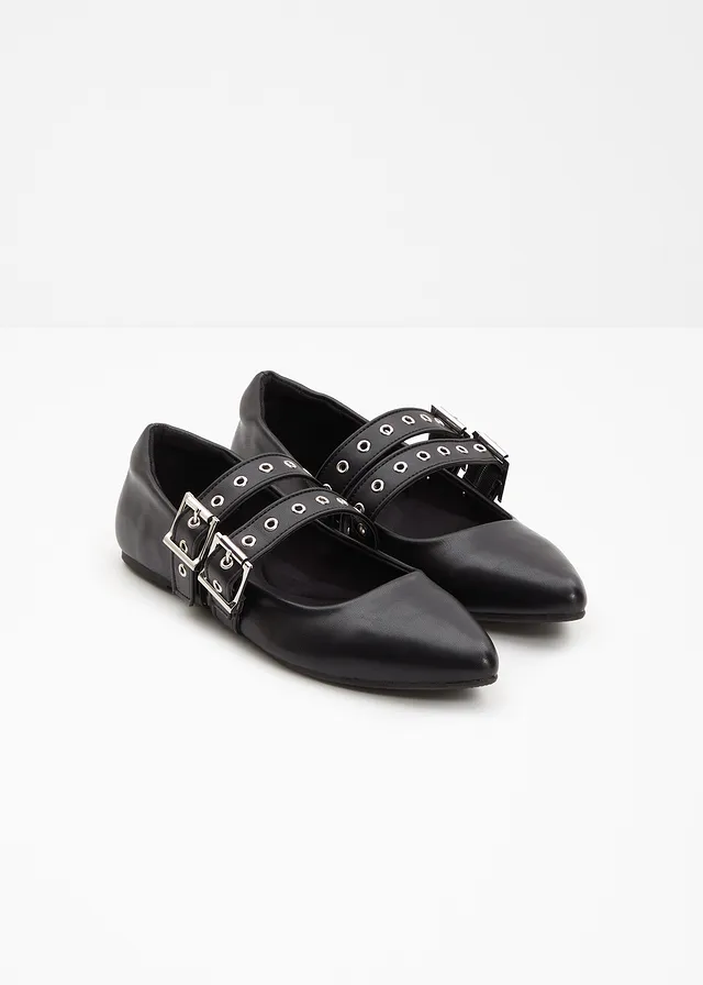 Mary Janes met een gewatteerde binnenzool • zwart • product-page.page-title-suffix