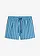 Short de bain avec poches, Couleur: bleu-vert rayé