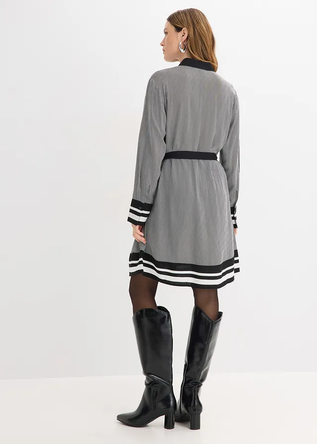Blousejurk • zwart/wit gestreept • product-page.page-title-suffix
