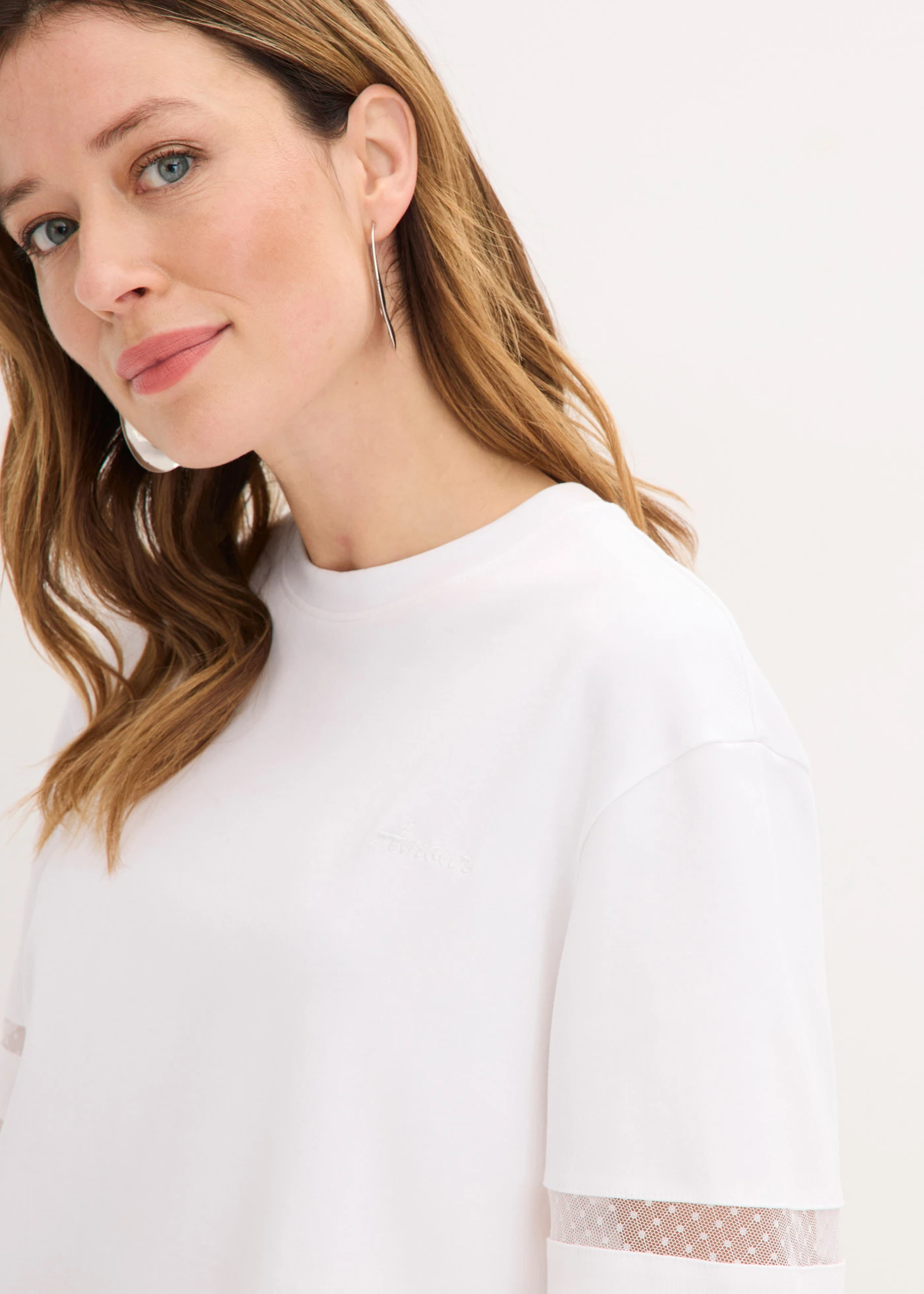 T-shirt 100% coton épais • blanc • Boutique bonprix