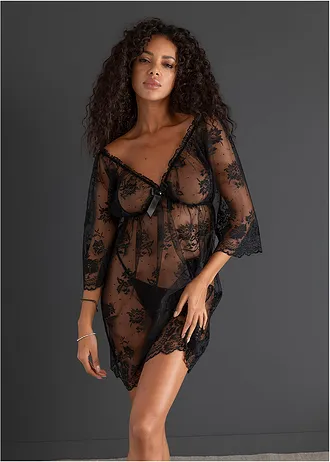 Sexy jurk • zwart • bonprix online shop