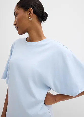 Shirt van zware jersey • poederblauw • bonprix online shop