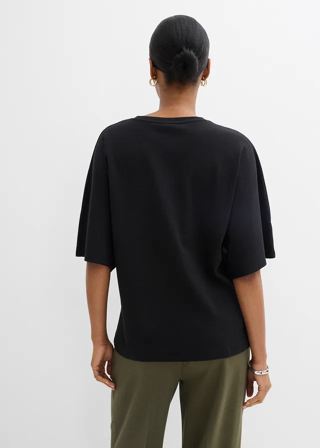 T-shirt en jersey lourd • noir • product-page.page-title-suffix