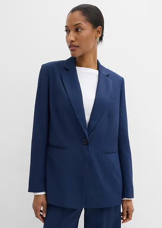 Blazer fendu au dos • bleu foncé • Boutique bonprix