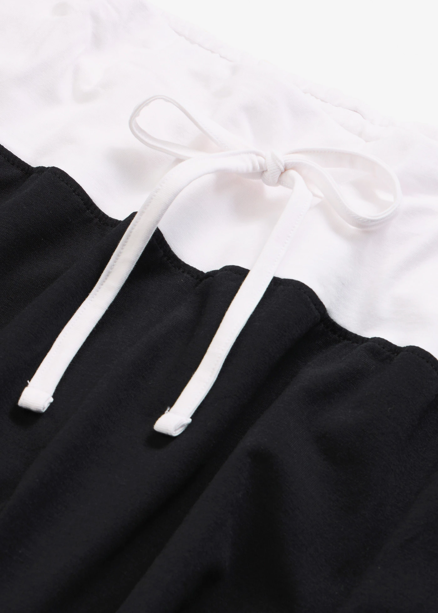 Pantaloni de pijama • negru/alb • magazin bonprix