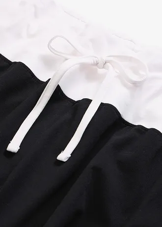 Pantaloni de pijama • negru/alb • magazin bonprix