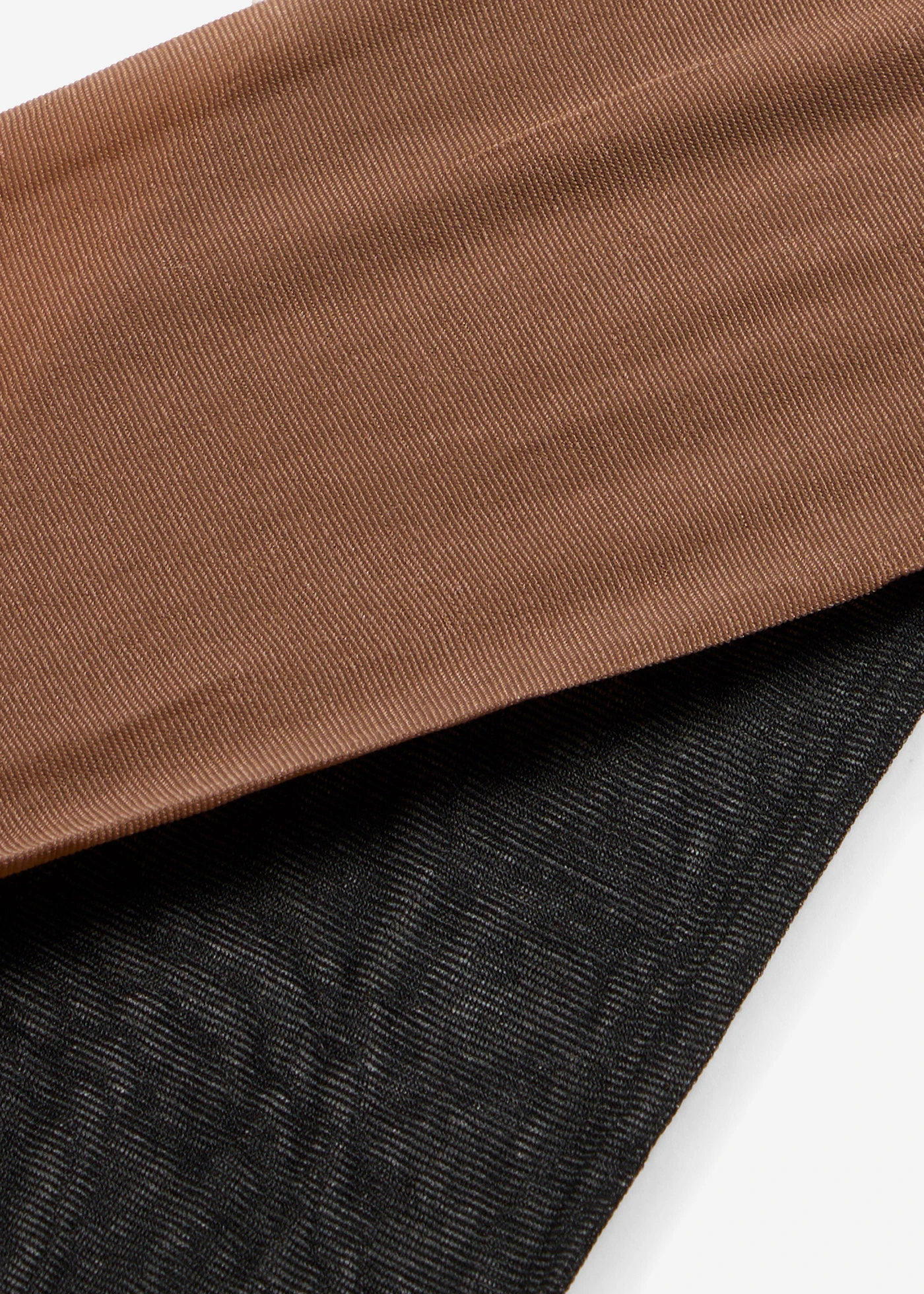 Rajstopy 20 den (2 pary) • czarny / jasnobrazowy • sklep bonprix