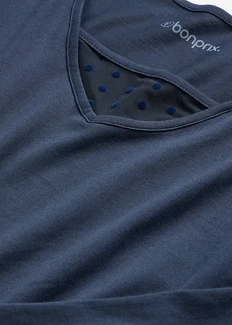 Hálóing puha pamutból • intenzív kék • bonprix áruház