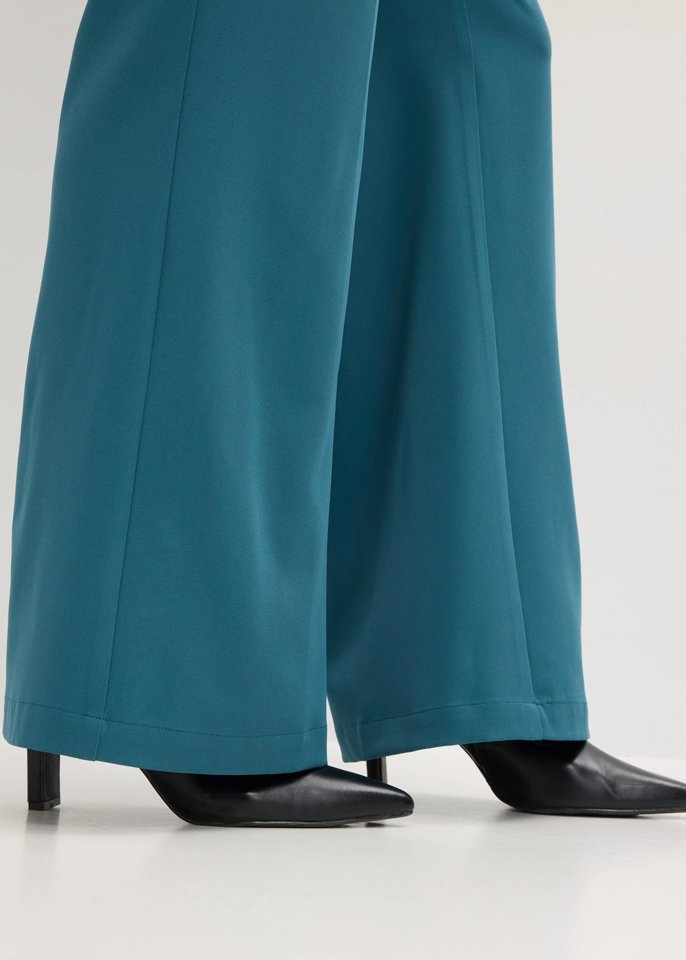 Pantaloni marlene cu talie comodă • verde-piper • magazin bonprix