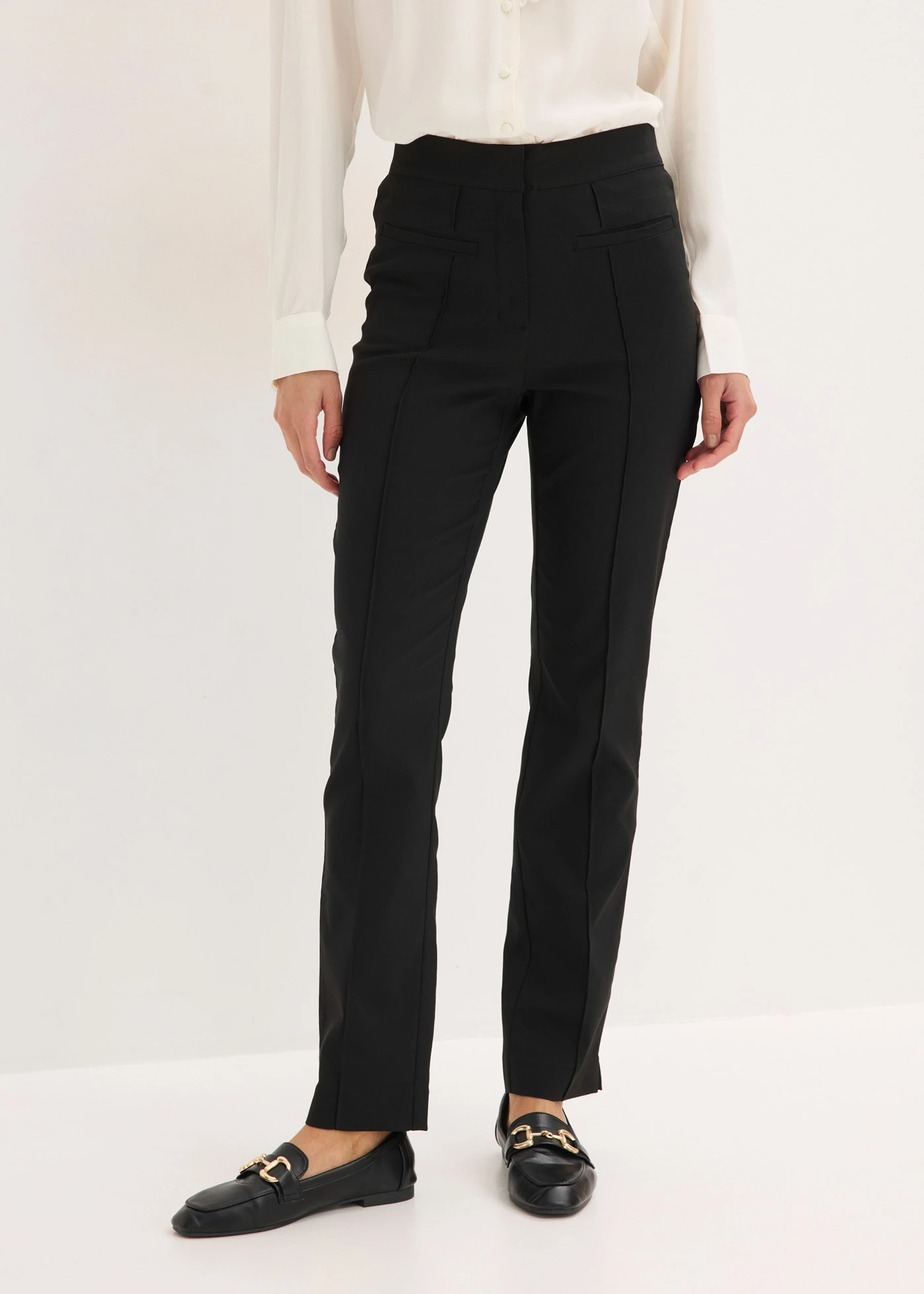 Slipbroek van bengaline • zwart • bonprix online shop