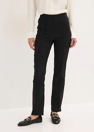 Slipbroek van bengaline, Kleur: zwart