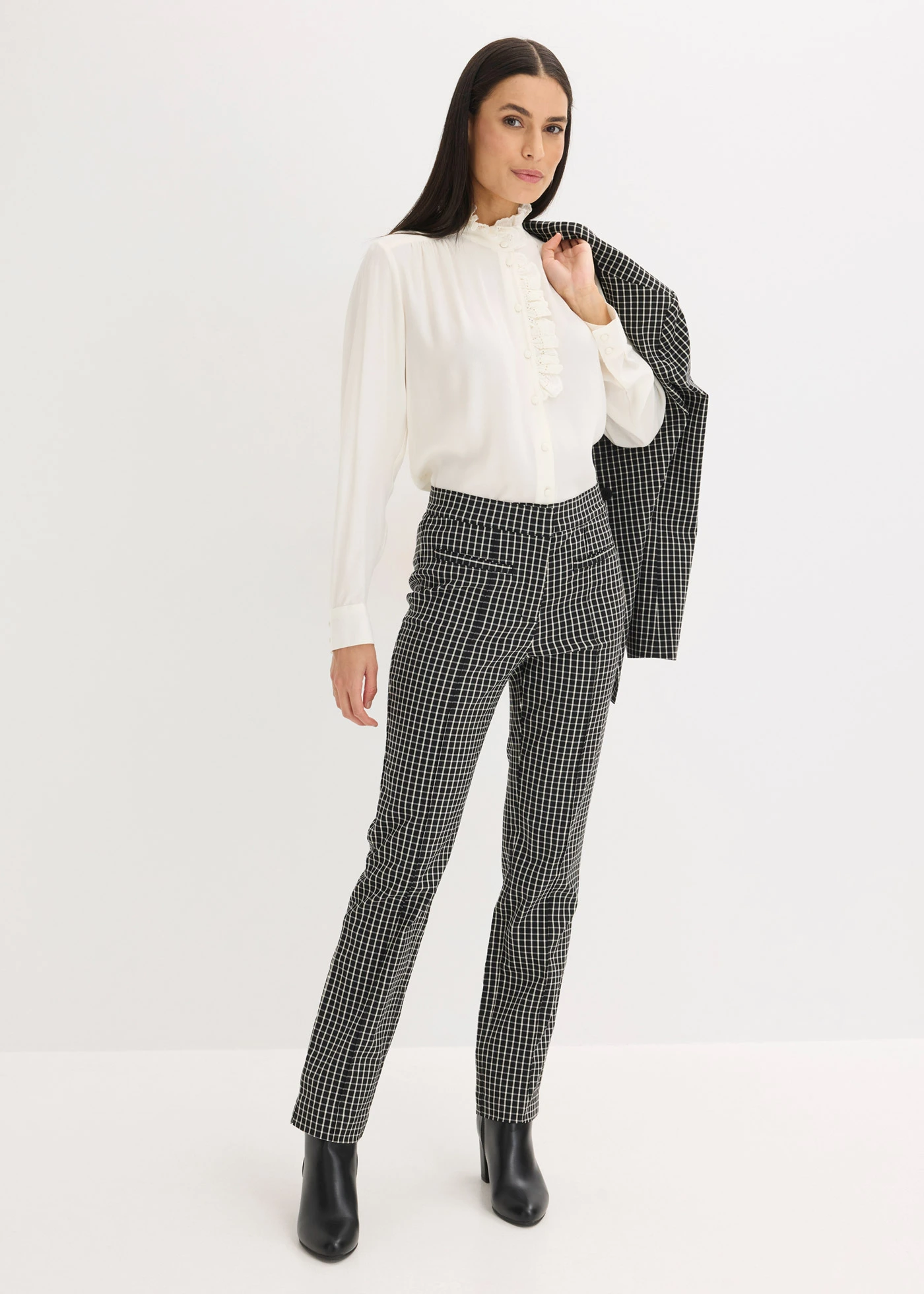 Blúzka z ľahkého krepu • biela vlna • obchod bonprix