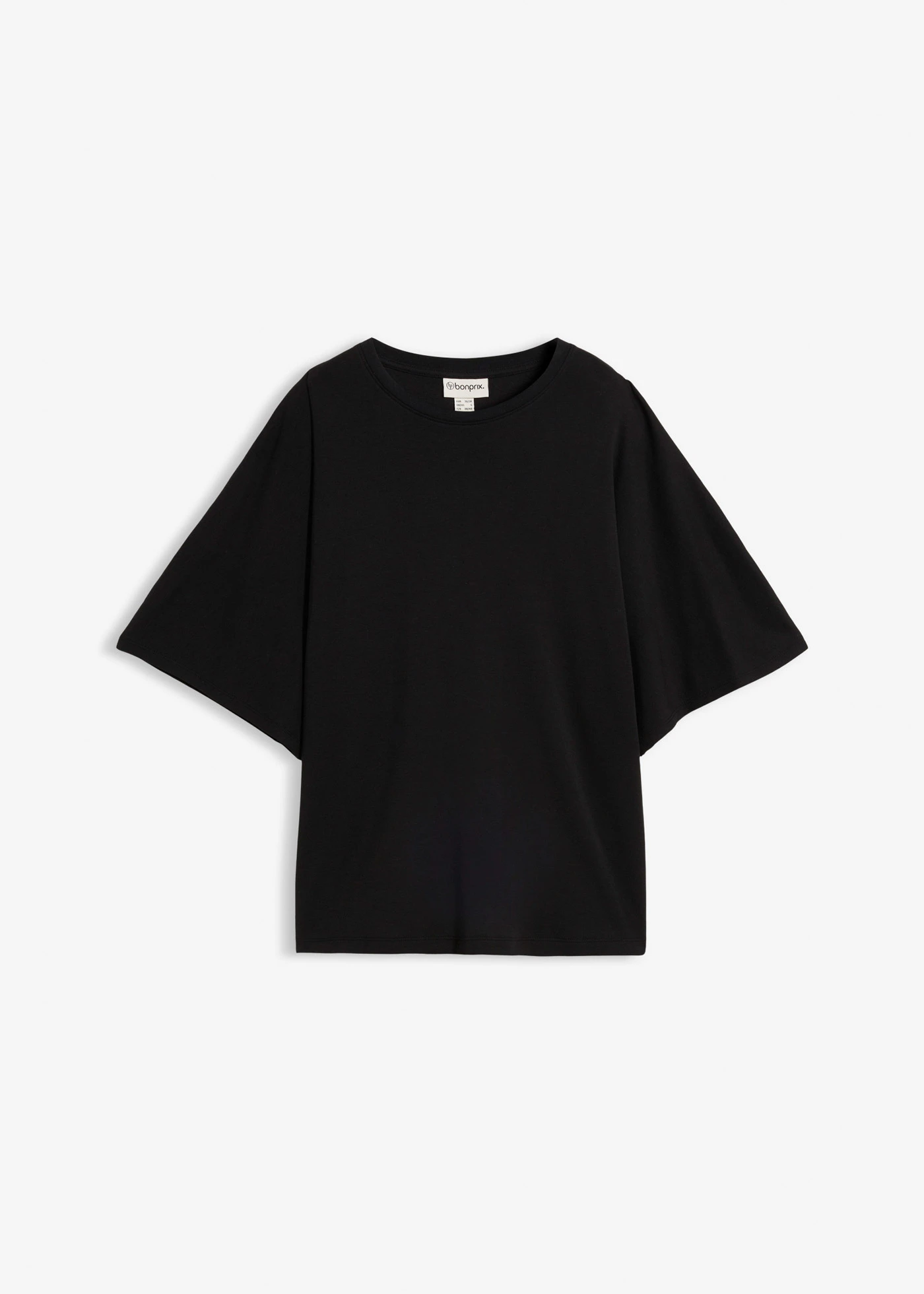 T-shirt en jersey lourd • noir • Boutique bonprix