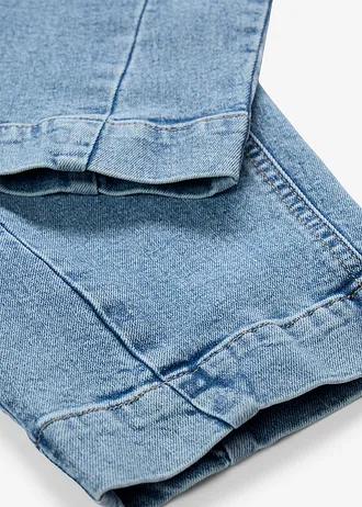 Barrel jeans mid waist, cropped • lichtblauw denim • bonprix online shop