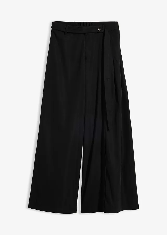 Wijde broek met comfortband