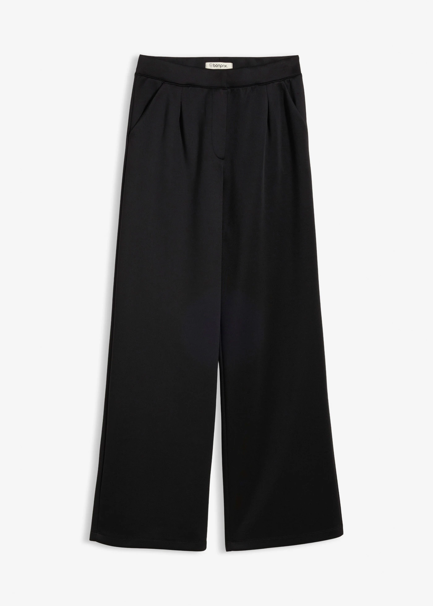 Pantaloni confortabili din material casual • negru • magazin bonprix