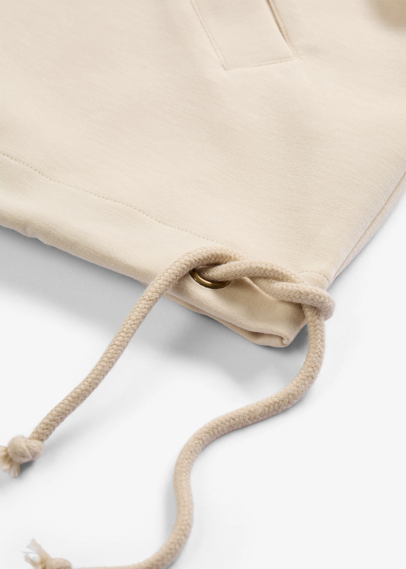 Bodywarmer van comfortabel scuba • lichtsand • bonprix online shop