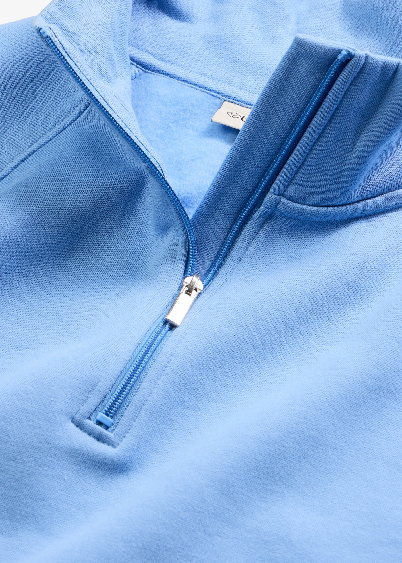 Sweater van biologisch katoen • middenblauw • bonprix online shop