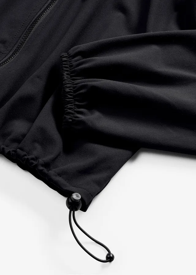 Veste de sport oversize, toucher coton • gris-noir • product-page.page-title-suffix