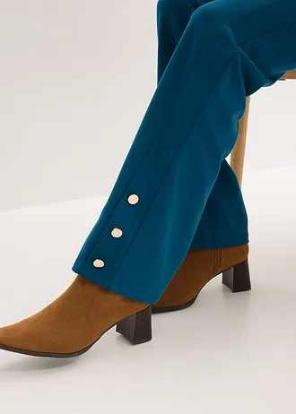 Pantalon en jersey Punto di Roma • bleu pétrole • Boutique bonprix