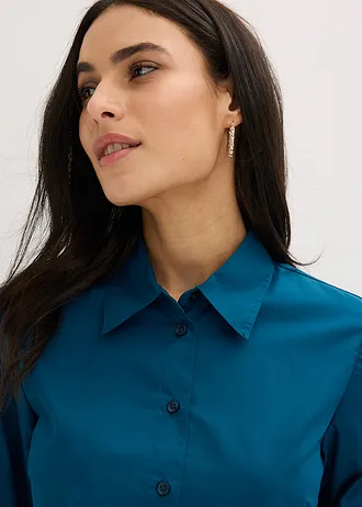Overhemdblouse • blauwpetrol • bonprix online shop