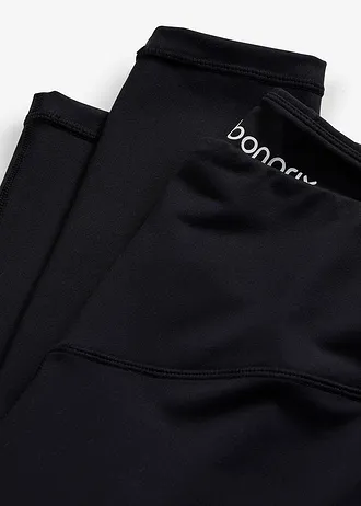Corrigerende sportlegging van stevig katoen • zwart+grijs • bonprix online shop