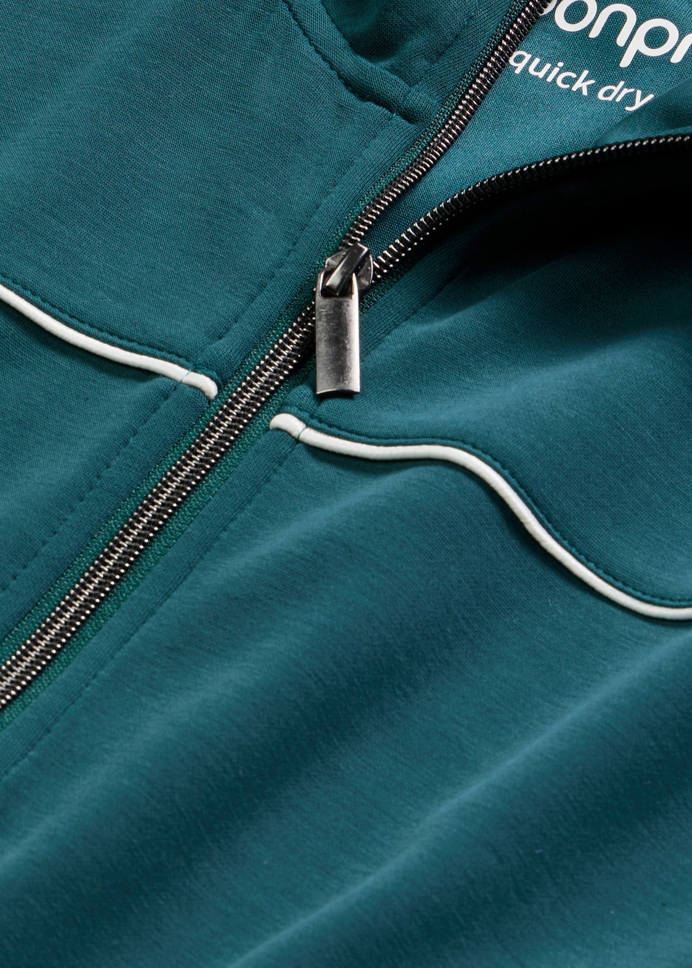 Velmi měkká sportovní bunda s modalem • petrolejově zelená • bonprix obchod