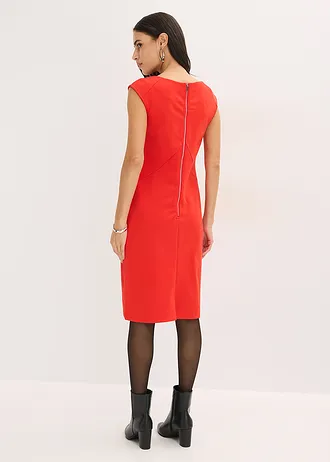 Robe fourreau en Punto di Roma • fraise • Boutique bonprix