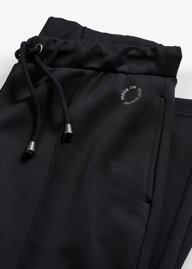 Outdoor broek met siernaden • zwart • product-page.page-title-suffix